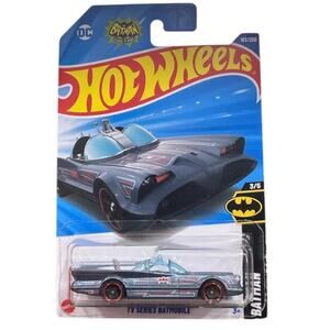 NIB! 2025 Hot Wheels 3/5 Batman Blue TV Series Batmobile